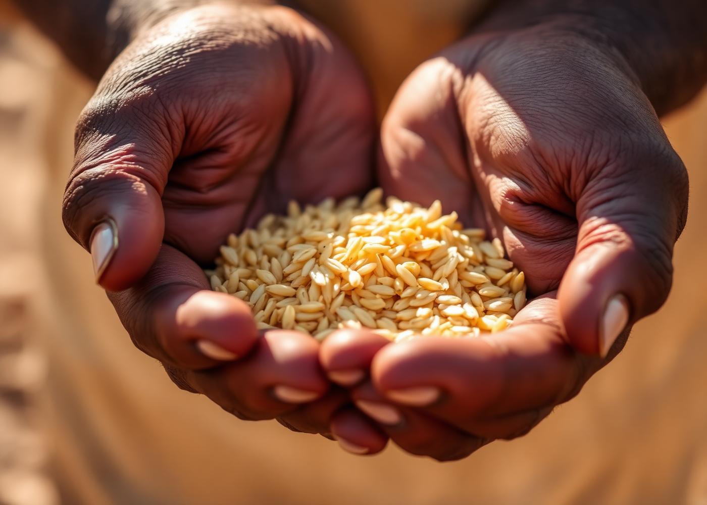Grains de riz